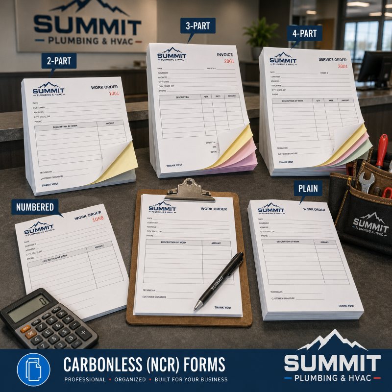 Carbonless (NCR) Forms