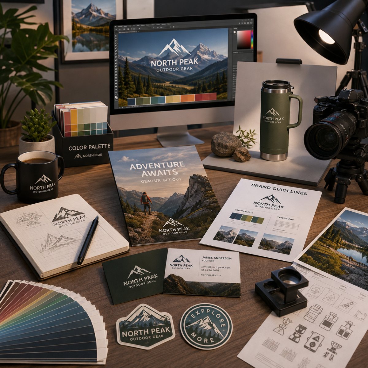 Design and imagery work by Host Creatives